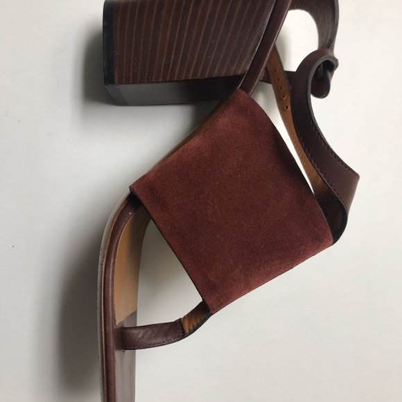 CÉLINE Leather Ankle Strap Sandals, Size: 7 - Picture 8 of 8